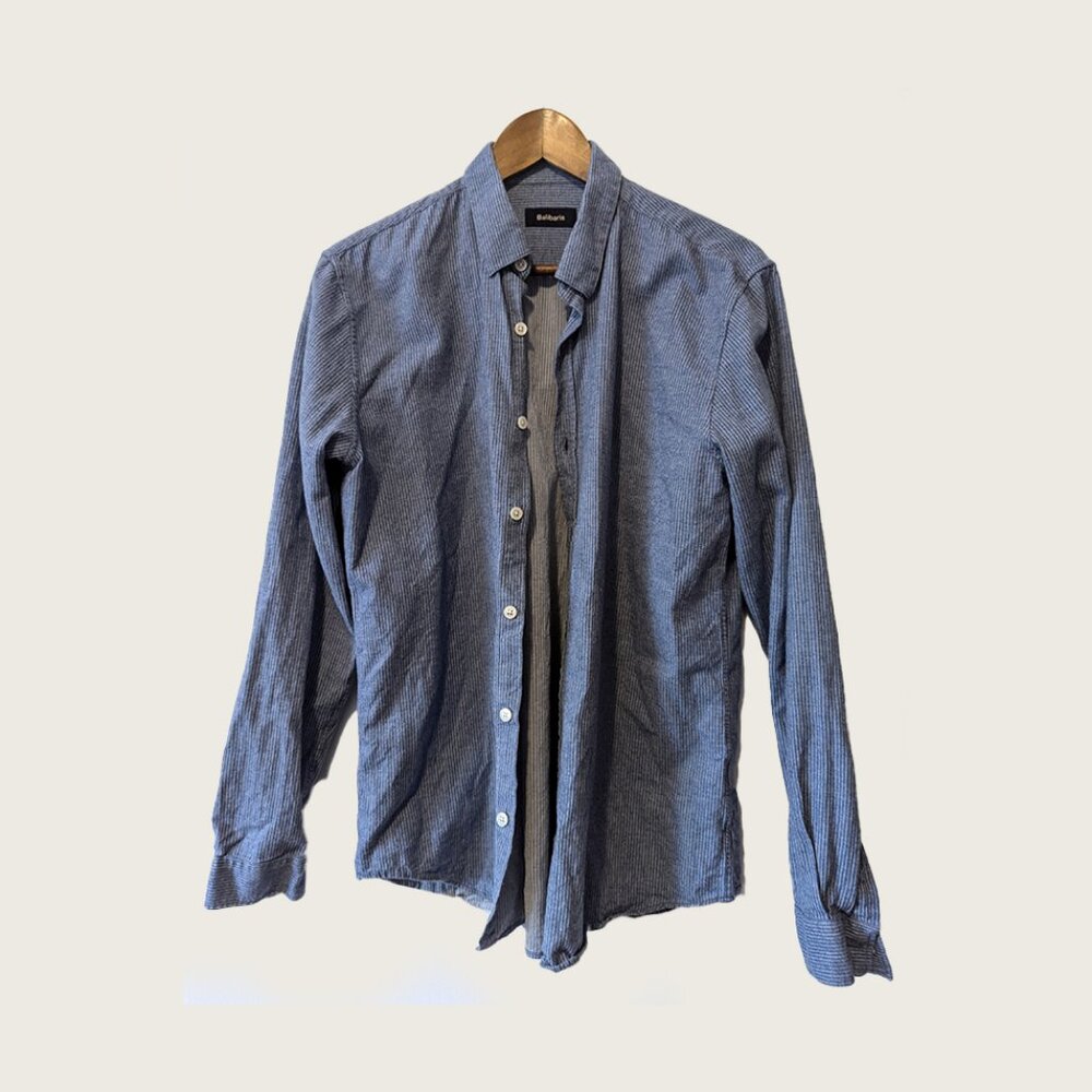 BALIBARIS - Blue striped shirt - Sz L